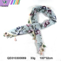 DIGITAL PRINTING FASHION SATIN SCARF